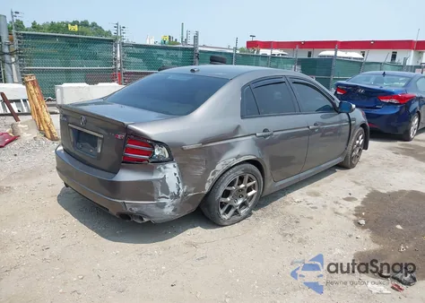 2008 Acura Tl Type S из США, поврежденный, VIN 19UUA76518A013101